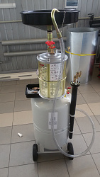 TS657080 Установка для сбора масла с воронкой и предкамерой 80л.