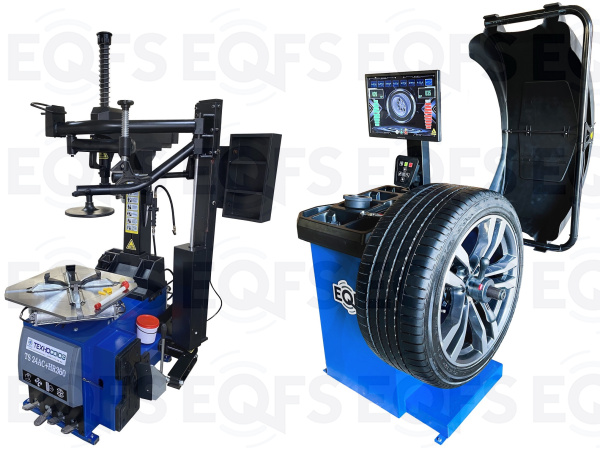 Комплект TS24AC+HR360 шиномонтажный станок автомат+ ES-750 Балансировочный станок для легковых авто
