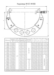 Микрометр гладкий МК 300 кл.2
